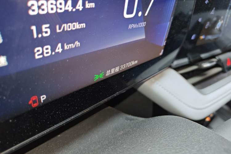 Used Chevrolet Monza 2023 1.5L Dual-Clutch Enjoyment Edition Odometer Close Up