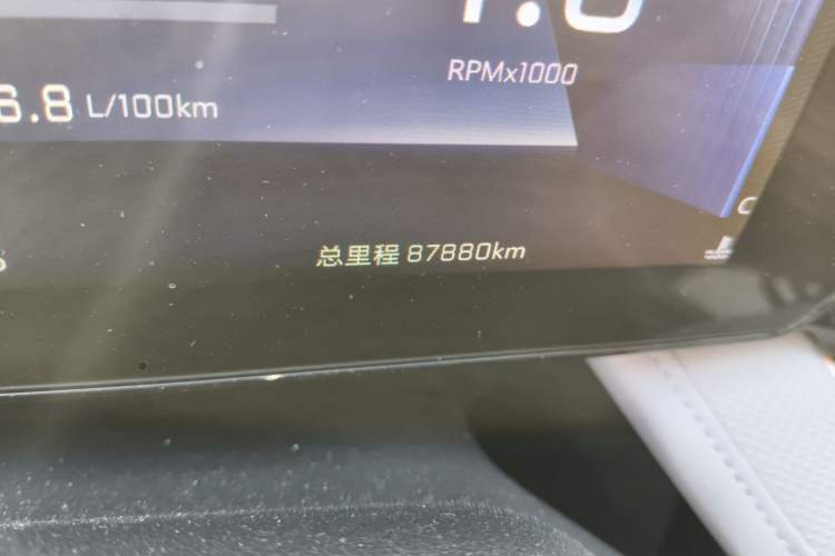 Used Chevrolet Monza 2023 1.5L Dual-Clutch Enjoyment Edition Odometer Close Up