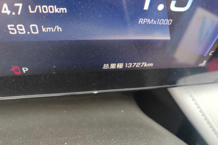 Used Chevrolet Monza 2023 1.5L Dual-Clutch Enjoyment Edition Odometer Close Up