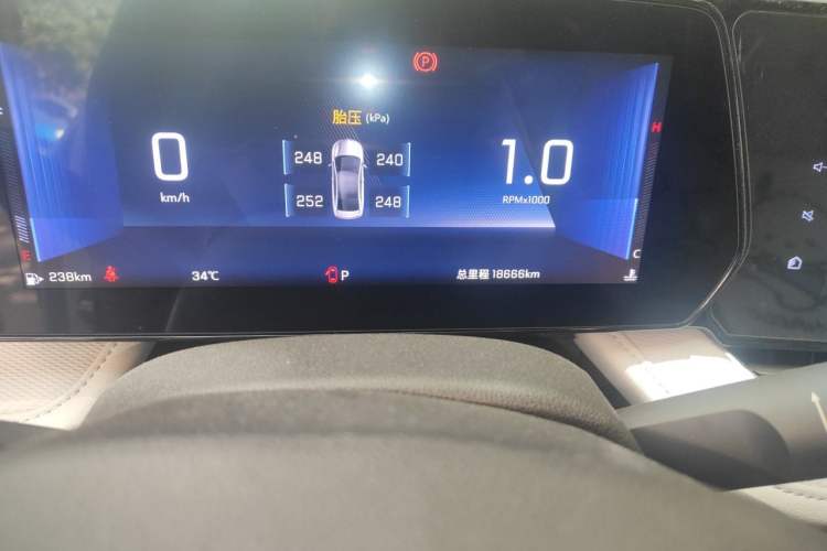 Used Chevrolet Monza 2023 1.5L Dual-Clutch Enjoyment Edition Odometer Close Up