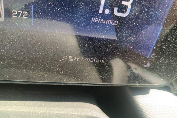 Used Chevrolet Monza 2023 1.5L Dual-Clutch Enjoyment Edition Odometer Close Up