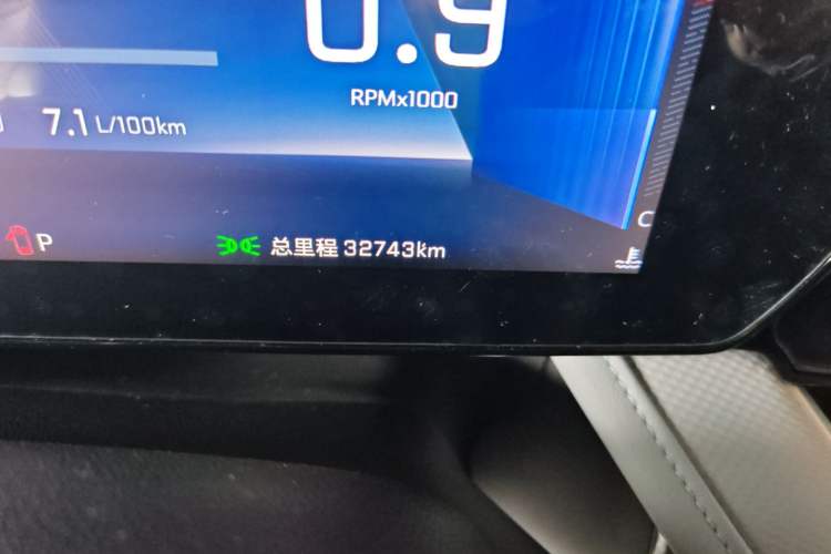 Used Chevrolet Monza 2024 1.5L Dual-Clutch Enjoyment Edition Odometer Close Up