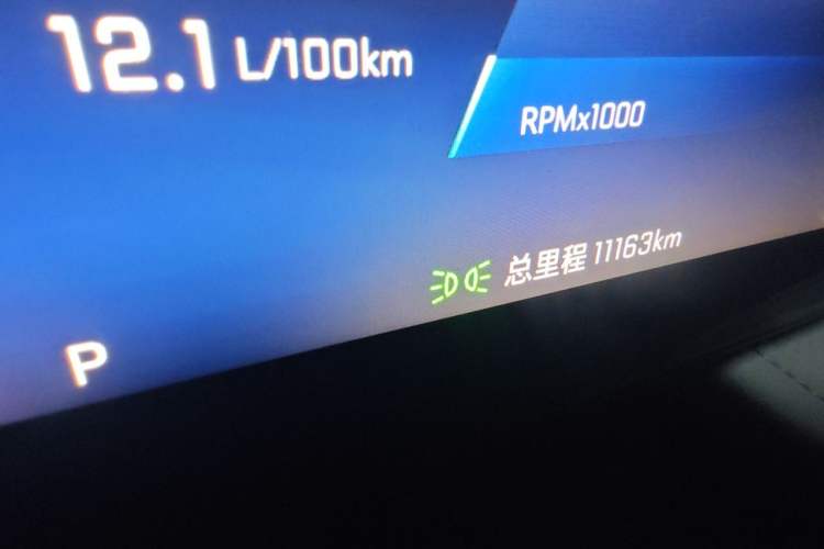 Used Chevrolet Monza 2024 1.5L Dual-Clutch Enjoyment Edition Odometer Close Up