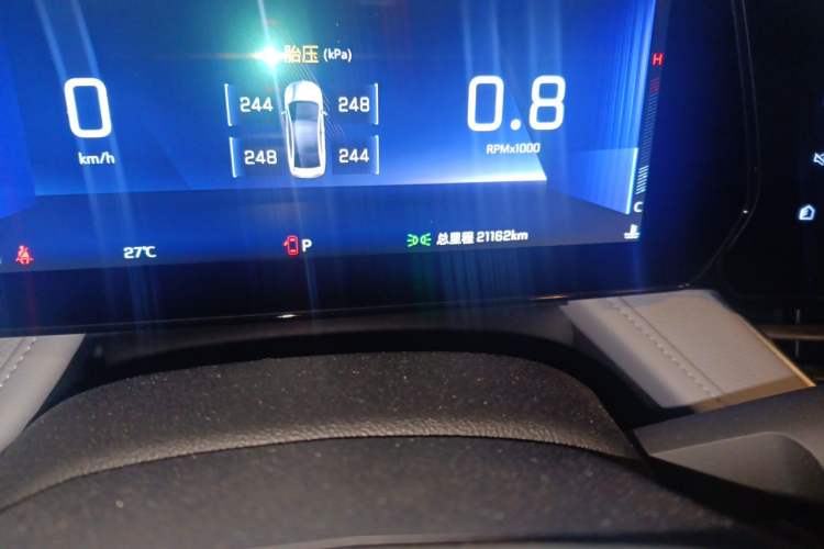 Used Chevrolet Monza 2024 1.5L Dual-Clutch Enjoyment Edition Odometer Close Up