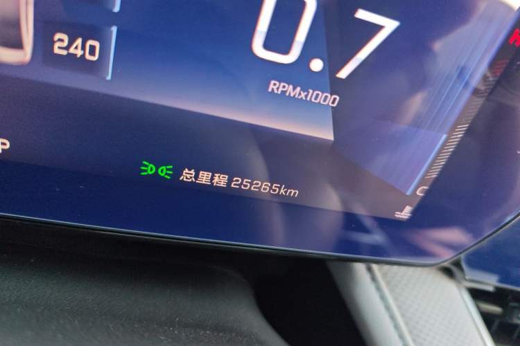 Used Chevrolet Monza 2024 1.5L Dual-Clutch Enjoyment Edition Odometer Close Up