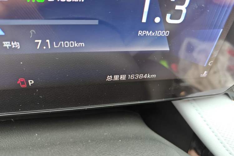 Used Chevrolet Monza 2024 1.5L Dual-Clutch Enjoyment Edition Odometer Close Up