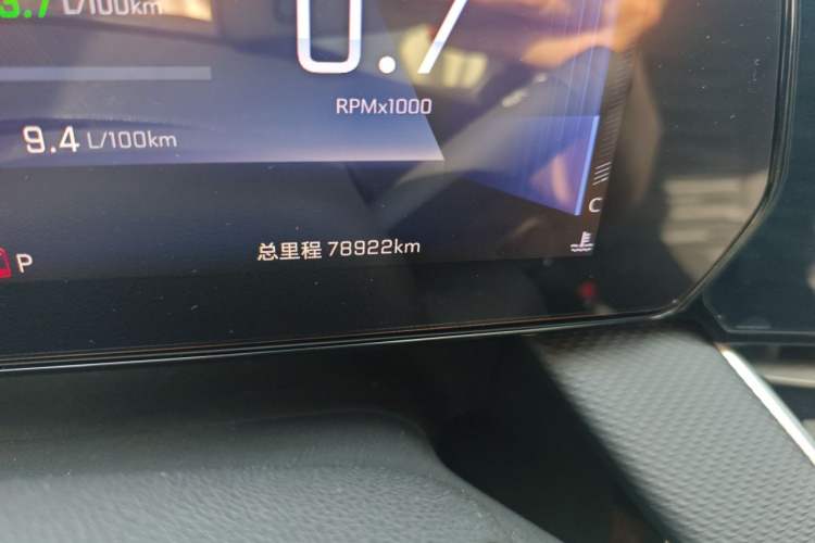 Used Chevrolet Monza 2024 1.5L Dual-Clutch Enjoyment Edition Odometer Close Up