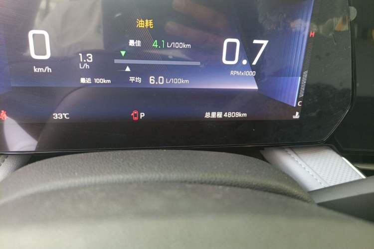 Used Chevrolet Monza 2024 1.5L Dual-Clutch Enjoyment Edition Odometer Close Up