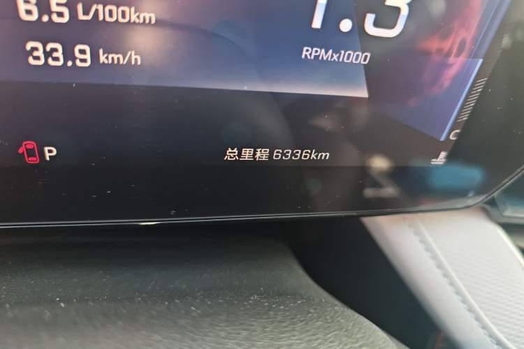 Used Chevrolet Monza 2024 1.5L Dual-Clutch Enjoyment Edition Odometer Close Up
