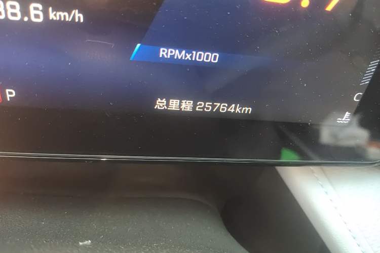 Used Chevrolet Monza 2024 1.5L Dual-Clutch Enjoyment Edition Odometer Close Up