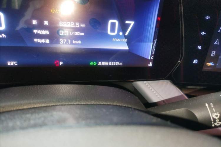 Used Chevrolet Monza 2024 1.5L Dual-Clutch Enjoyment Edition Odometer Close Up