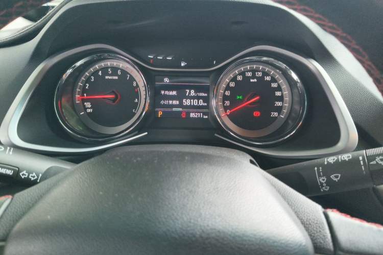 Used Chevrolet Orlando 2018 Redline 530T Automatic Zhaoxiang Edition (5+2 Seating) – China V Standard Instrument Cluster