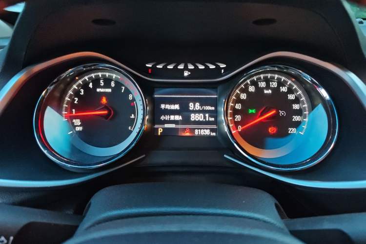 Used Chevrolet Orlando 2018 Redline 530T Automatic Enjoyment Edition (5+2 Model) – China V Standard Instrument Cluster