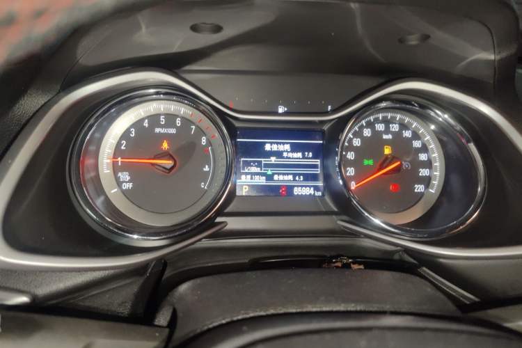 Used Chevrolet Orlando 2018 Redline 530T Automatic Enjoyment Edition (5+2 Model) – China V Standard Instrument Cluster