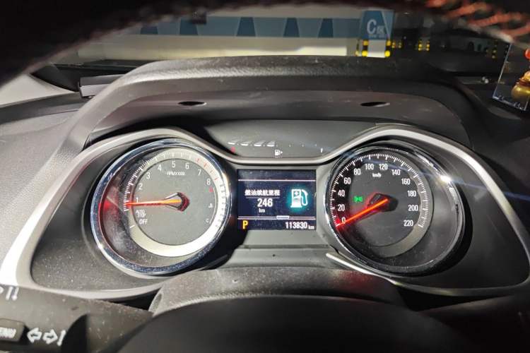 Used Chevrolet Orlando 2018 Redline 530T Automatic Zhaoxiang Edition (5+2 Seating) – China V Standard Instrument Cluster