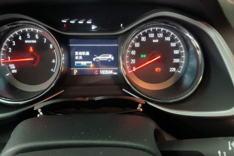 Used Chevrolet Orlando 2018 Redline 530T Automatic Enjoyment Edition (5+2 Model) – China V Standard Odometer Close Up