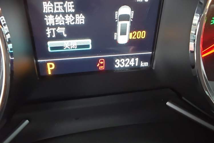 Used Chevrolet Orlando 2019 Redline 530T Automatic Enjoyment Version (5+2 Seating) China VI Odometer Close Up