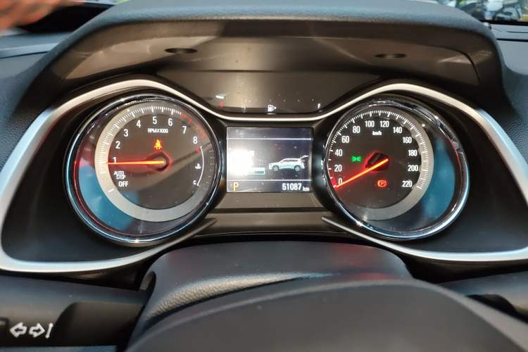 Used Chevrolet Orlando 2019 Redline 530T Automatic Luxury Edition (5-seat model) – China VI Standard Instrument Cluster