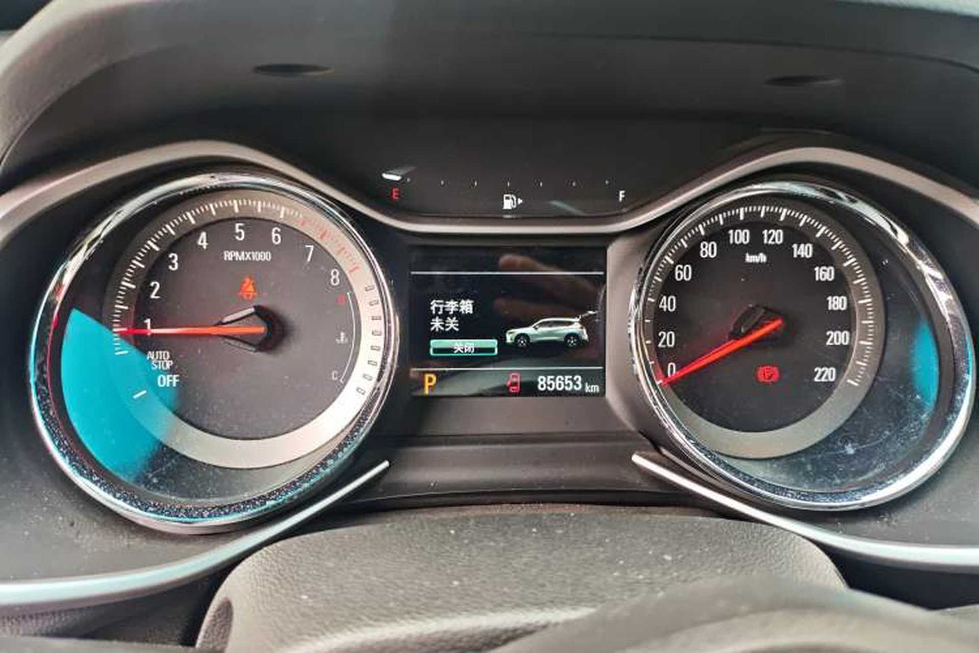 Used Chevrolet Orlando 2019 Redline 530T Automatic Enjoyment Version (5+2 Seating) China VI Instrument Cluster