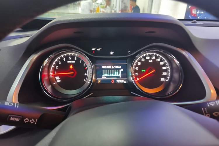 Used Chevrolet Orlando 2019 Redline 530T Automatic Luxury Edition (5-seat model) – China VI Standard Instrument Cluster