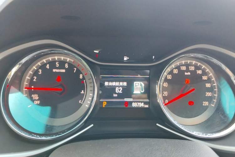 Used Chevrolet Orlando 2019 Redline 530T Automatic Enjoyment Version (5+2 Seating) China VI Instrument Cluster