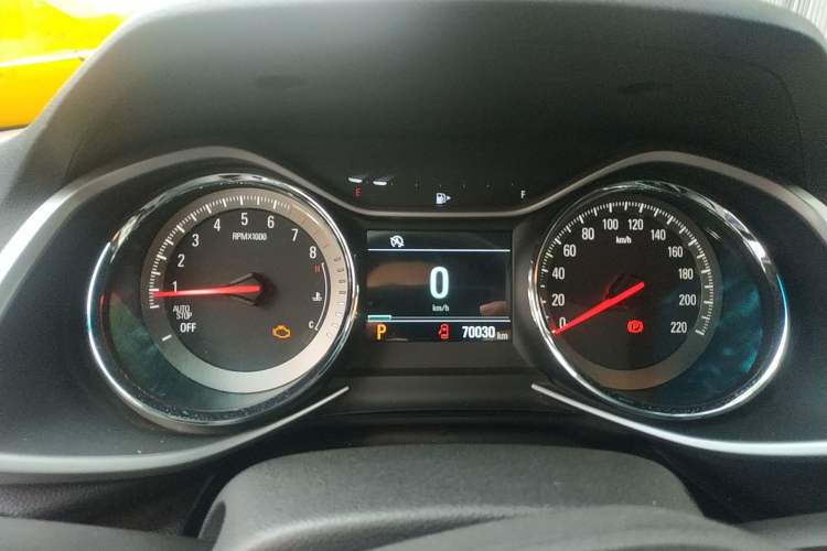 Used Chevrolet Orlando 2019 Redline 530T Automatic Enjoyment Version (5+2 Seating) China VI Instrument Cluster