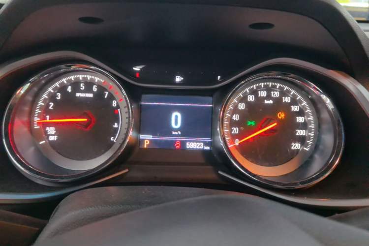 Used Chevrolet Orlando 2019 Redline 530T Automatic Luxury Edition (5-seat model) – China VI Standard Instrument Cluster