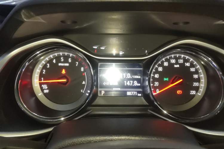 Used Chevrolet Orlando 2019 Redline 530T Automatic Enjoyment Version (5+2 Seating) China VI Instrument Cluster