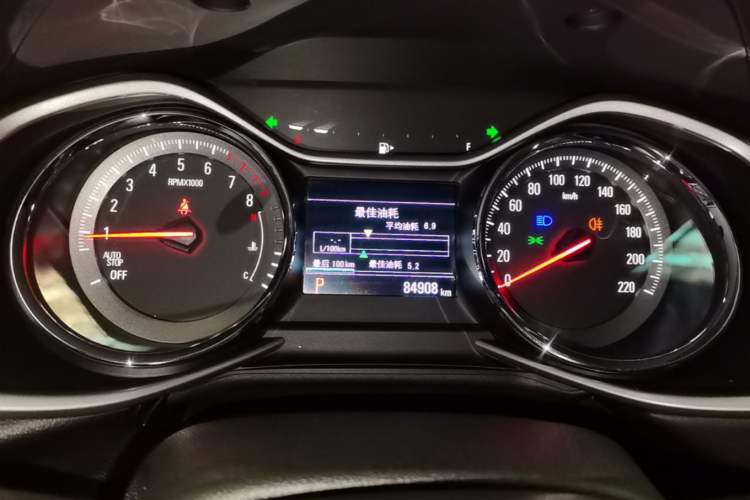 Used Chevrolet Orlando 2019 Redline 530T Automatic Luxury Edition (5-seat model) – China VI Standard Instrument Cluster