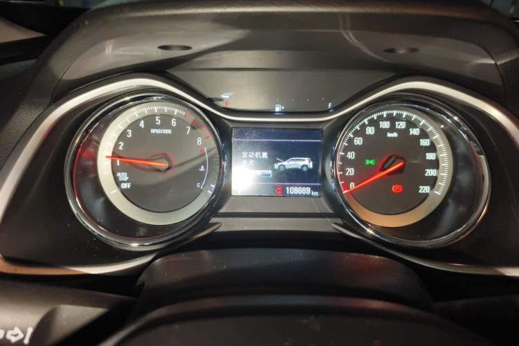 Used Chevrolet Orlando 2019 Redline 530T Automatic Enjoyment Version (5+2 Seating) China VI Instrument Cluster