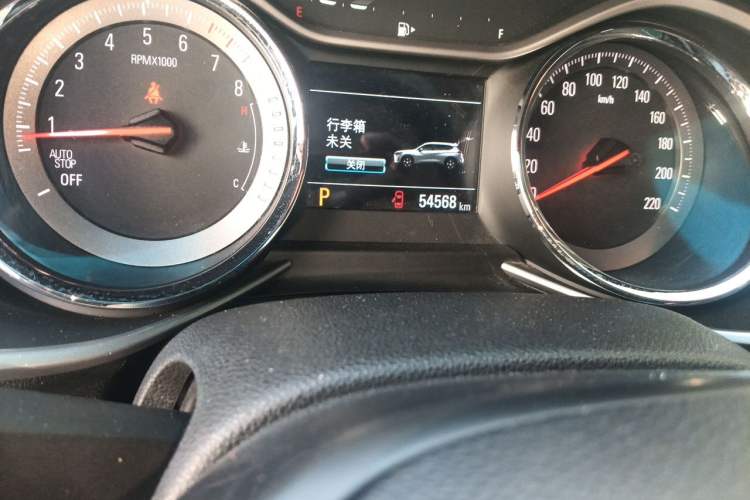 Used Chevrolet Orlando 2019 Redline 530T Automatic Enjoyment Version (5+2 Seating) China VI Odometer Close Up