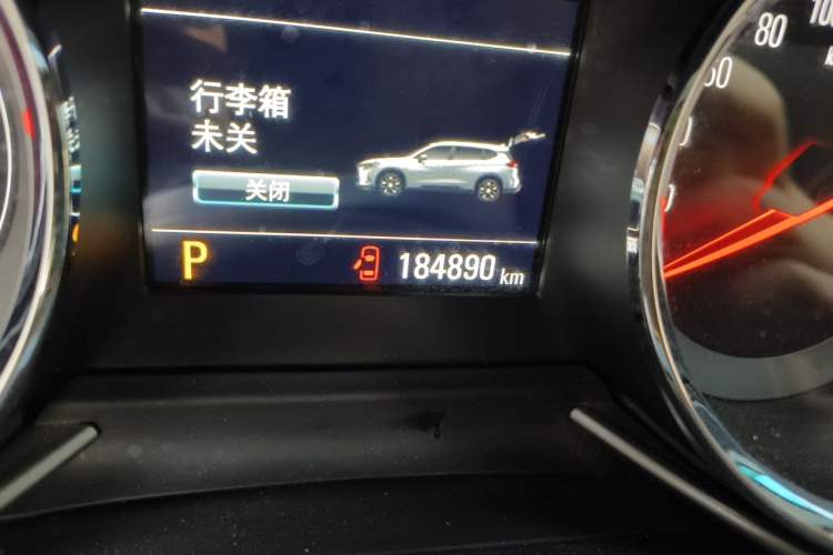 Used Chevrolet Orlando 2019 Redline 530T Automatic Enjoyment Version (5+2 Seating) China VI Odometer Close Up