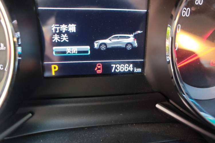 Used Chevrolet Orlando 2019 Redline 530T Automatic Enjoyment Version (5+2 Seating) China VI Odometer Close Up