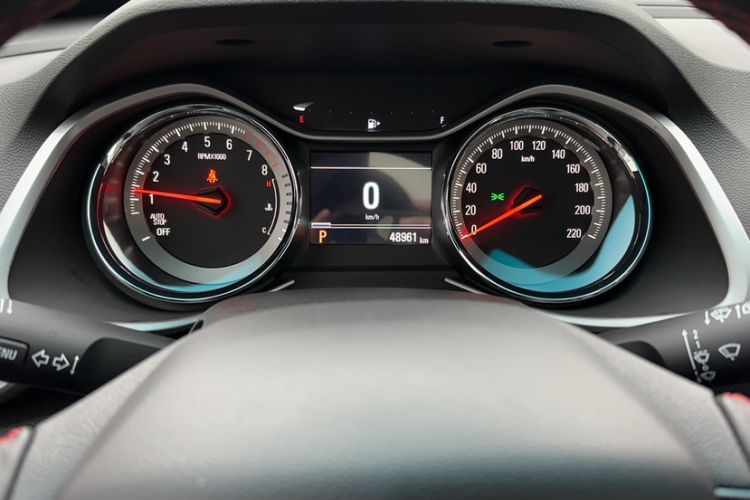 Used Chevrolet Orlando 2019 Redline 530T Automatic Enjoyment Version (5+2 Seating) China VI Odometer Close Up