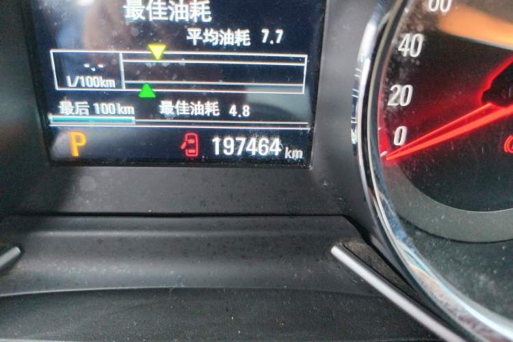 Used Chevrolet Orlando 2019 Redline 530T Automatic Luxury Edition (5-seat model) – China VI Standard Odometer Close Up