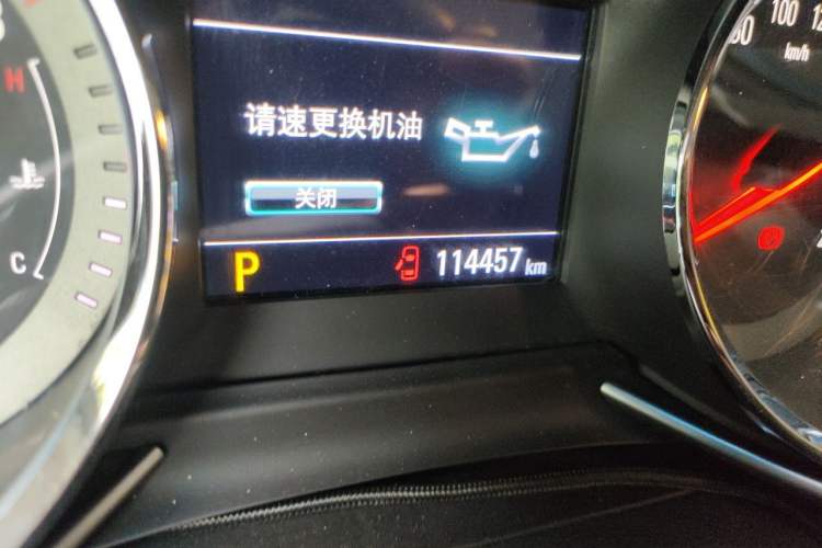 Used Chevrolet Orlando 2019 Redline 530T Automatic Enjoyment Version (5+2 Seating) China VI Odometer Close Up
