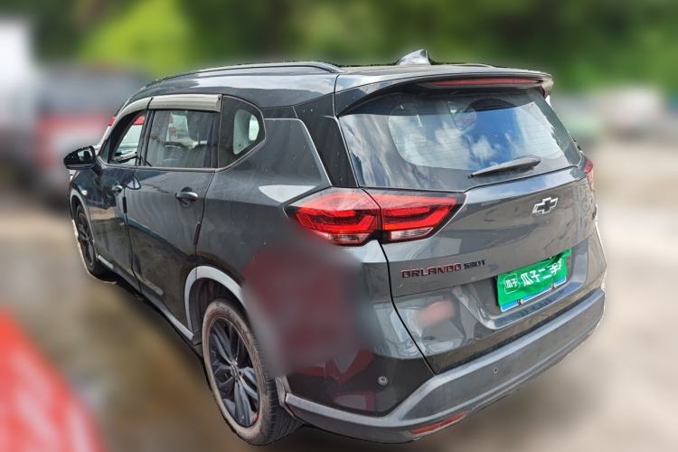 Used Chevrolet Orlando 2019 Redline 530T Automatic Enjoyment Version (5+2 Seating) China VI Rear Left 45 Deg