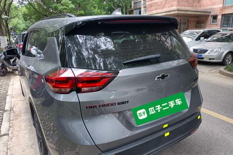 Used Chevrolet Orlando 2019 Redline 530T Automatic Enjoyment Version (5+2 Seating) China VI Rear Left 45 Deg