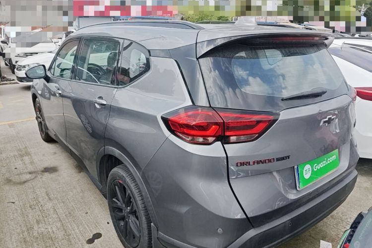 Used Chevrolet Orlando 2019 Redline 530T Automatic Enjoyment Version (5+2 Seating) China VI Rear Left 45 Deg
