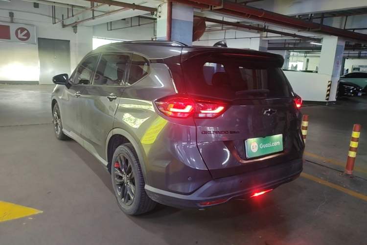 Used Chevrolet Orlando 2019 Redline 530T Automatic Enjoyment Version (5+2 Seating) China VI Rear Left 45 Deg
