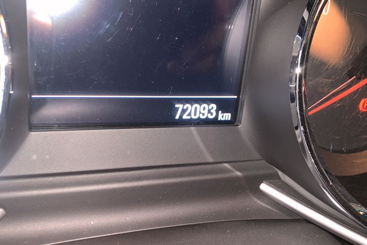 Used Chevrolet Orlando 2019 Redline 530T Automatic Enjoyment Version (5+2 Seating) China VI Odometer Close Up