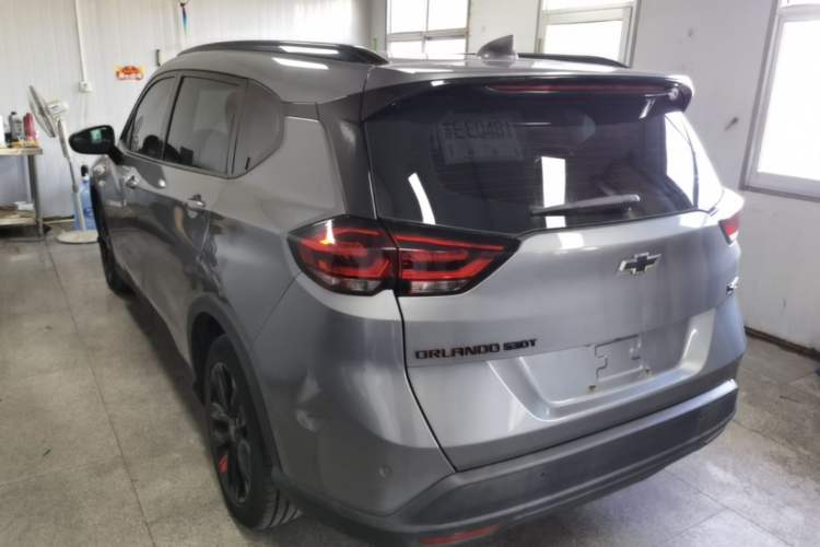 Used Chevrolet Orlando 2019 Redline 530T Automatic Enjoyment Version (5+2 Seating) China VI Rear Left 45 Deg