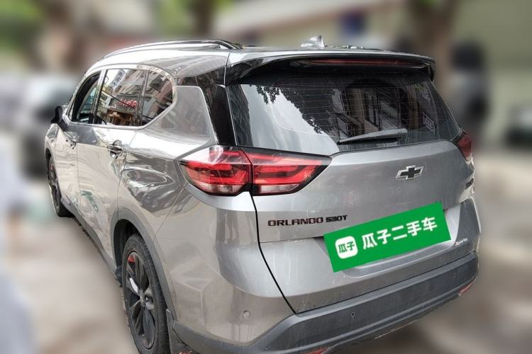 Used Chevrolet Orlando 2019 Redline 530T Automatic Enjoyment Version (5+2 Seating) China VI Rear Left 45 Deg