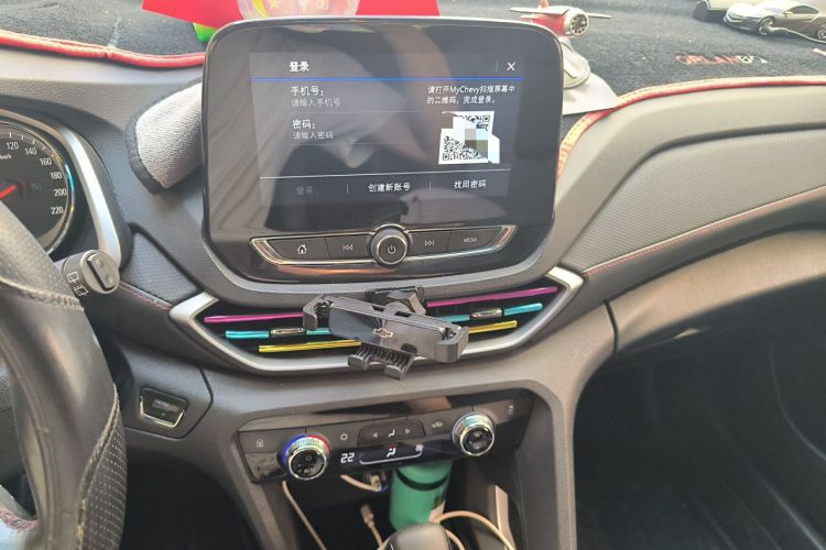 Used Chevrolet Orlando 2019 Redline 530T Automatic Enjoyment Version (5+2 Seating) China VI Audio And AC Panel