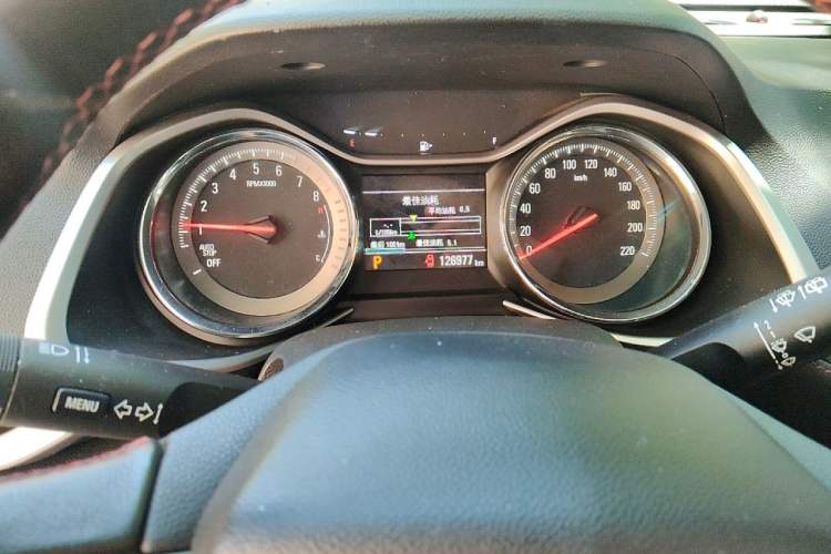 Used Chevrolet Orlando 2019 Redline 530T Automatic Luxury Edition (5-seat model) – China VI Standard Instrument Cluster