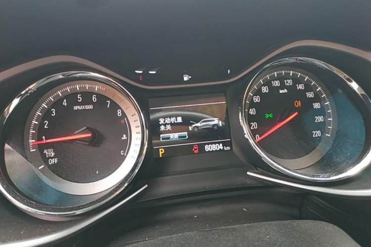 Used Chevrolet Orlando 2019 Redline 530T Automatic Luxury Edition (5-seat model) – China VI Standard Instrument Cluster