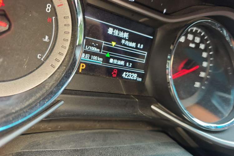 Used Chevrolet Orlando 2019 Redline 530T Automatic Enjoyment Version (5+2 Seating) China VI Odometer Close Up