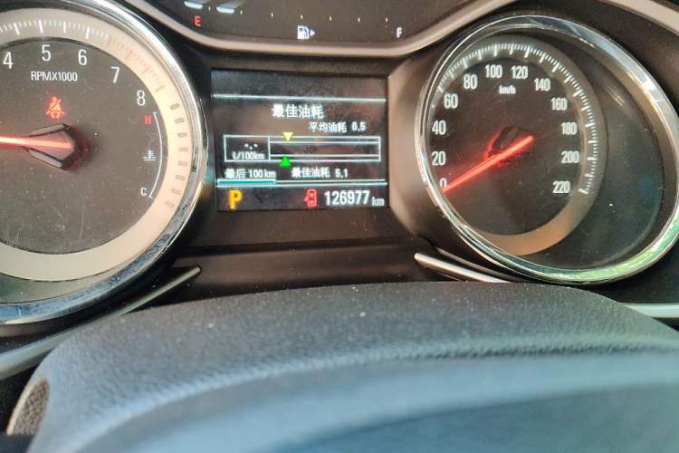 Used Chevrolet Orlando 2019 Redline 530T Automatic Luxury Edition (5-seat model) – China VI Standard Odometer Close Up