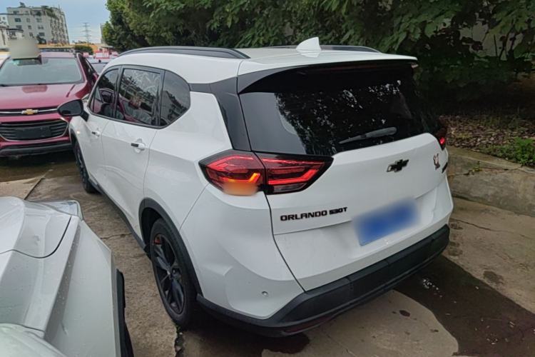 Used Chevrolet Orlando 2019 Redline 530T Automatic Enjoyment Version (5+2 Seating) China VI Rear Left 45 Deg