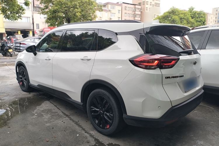 Used Chevrolet Orlando 2019 Redline 530T Automatic Enjoyment Version (5+2 Seating) China VI Rear Left 45 Deg